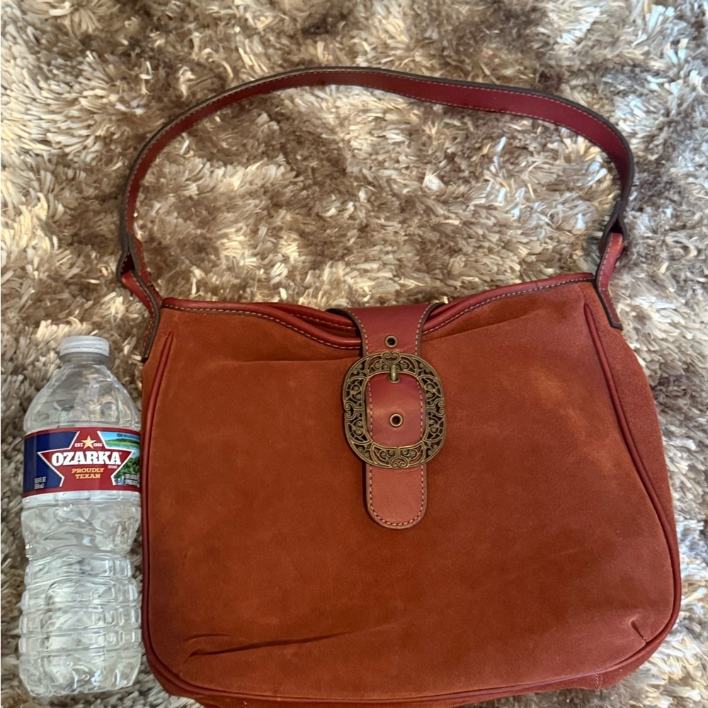 Suede Fossil Purse